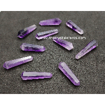 Amethyst 1 - 1.50&quot; Double Terminated Pencil