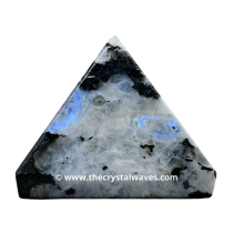Rainbow Moonstone Crystal pyramid
