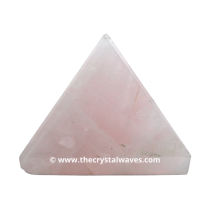 Rose Quartz Indian Crystal Pyramid