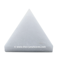 Snow Quartz Crystal Pyramid