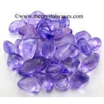 Purple Aura Dyed Crystal Quartz A Grade Tumbled Nuggets 