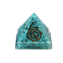 Turquoise Small Orgone Pyramid