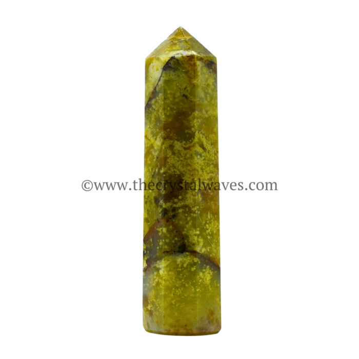 Green Opal Crystal Tower