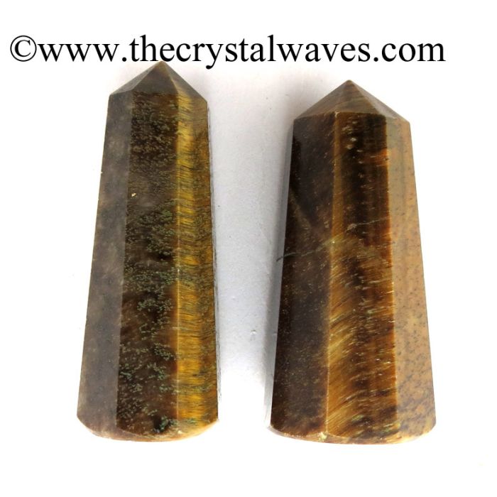 Tiger Eye Agate Pencil Points (Graduated)