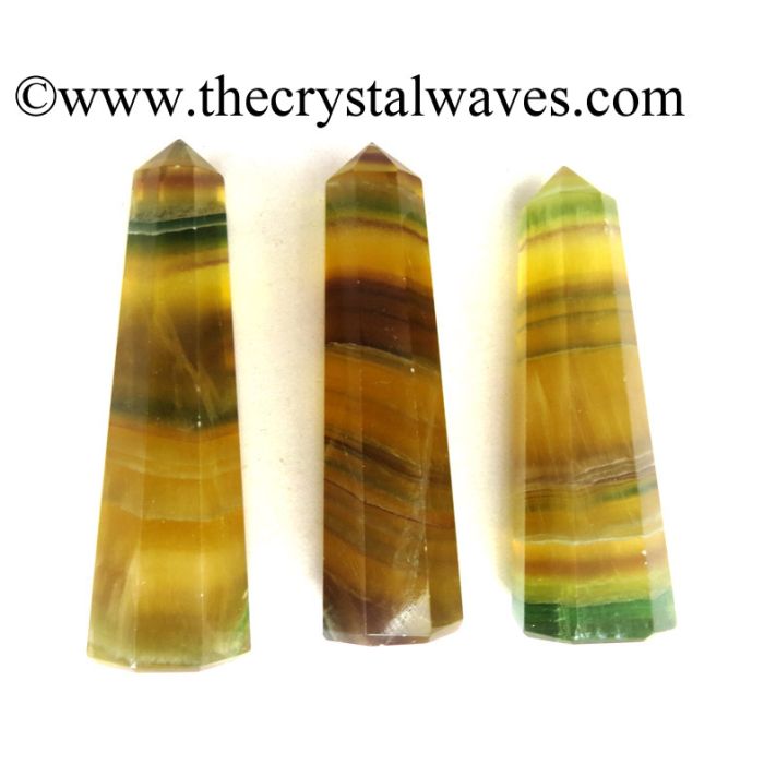 Fluorite 2" to 3" Pencil 6 to 8 Facets