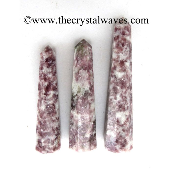 Lepidolite Pencil Points 3" + Inch