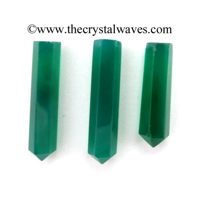 Green Chalcedony Pencil Points