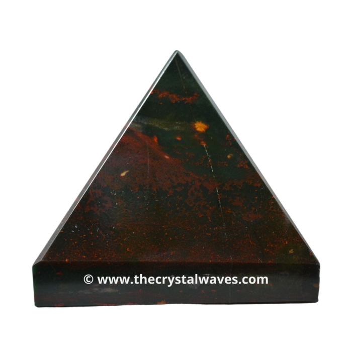 Blood Stone Crystal Pyramid
