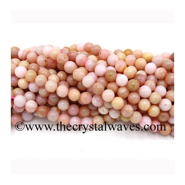 Pink Opal Round Beads