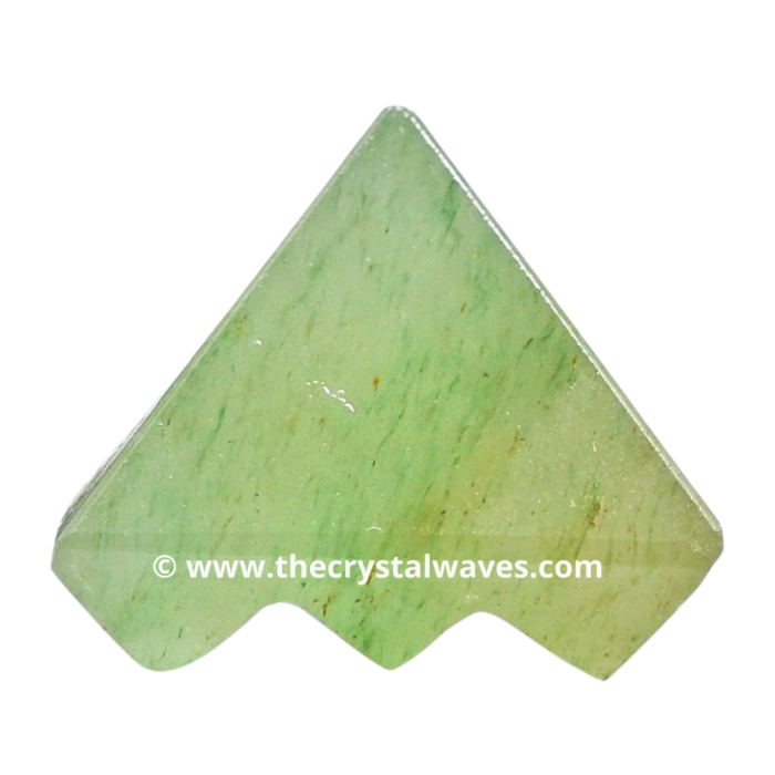 Green Aventurine (Light) Lemurian Pyramid