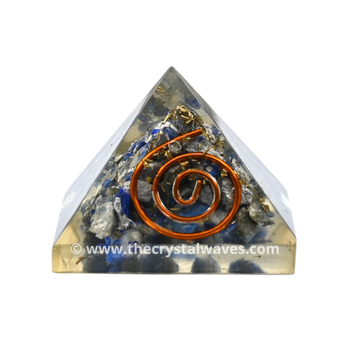 Lapis Lazuli Small Orgone Pyramid