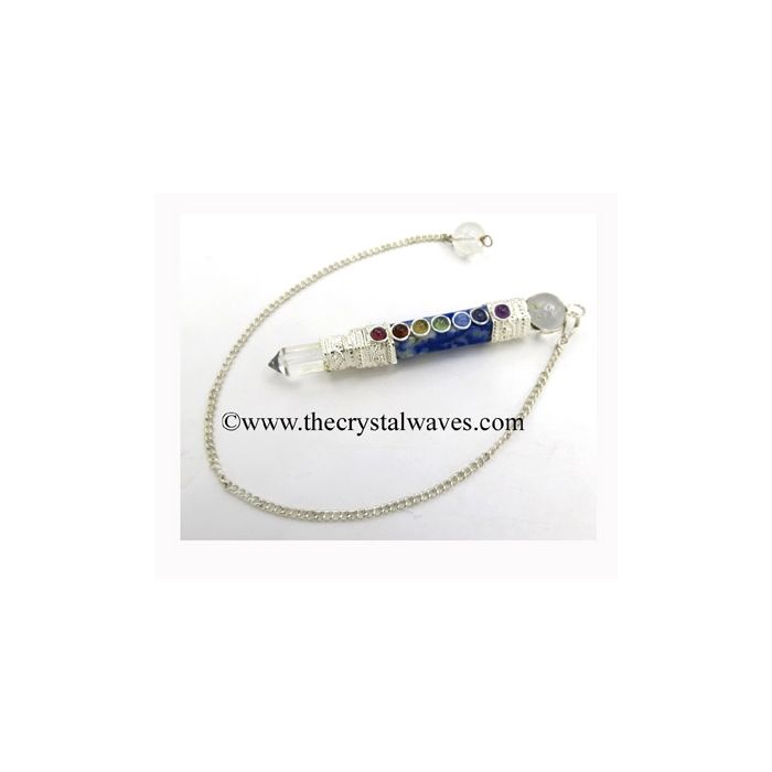 Lapis Lazuli 3 Piece Chakra Pendulumn