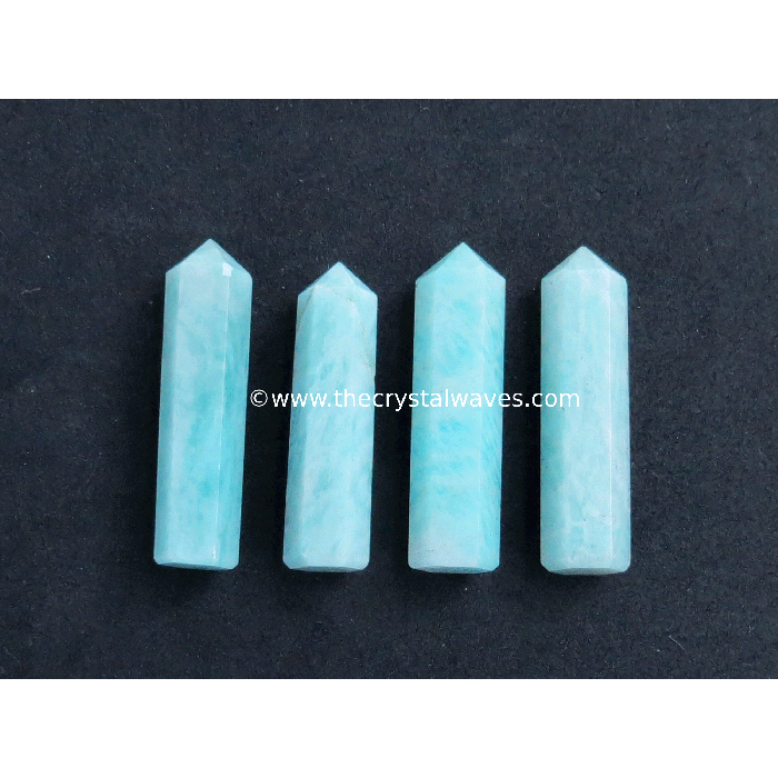 Amazonite 2" to 3" Pencil 6 to 8 Facets