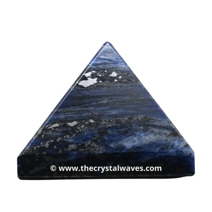 Sodalite Crystal Pyramid